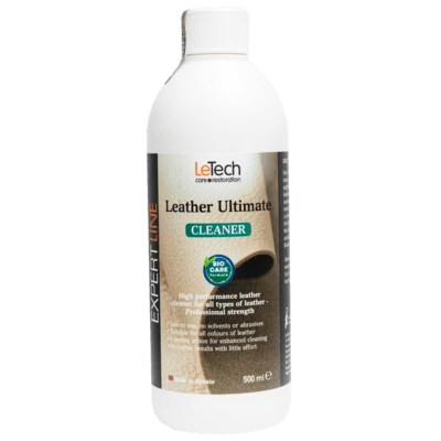 LeTech Средство для чистки кожи (Leather Ultimate Cleaner Biocare Formula) Expert Line 500мл