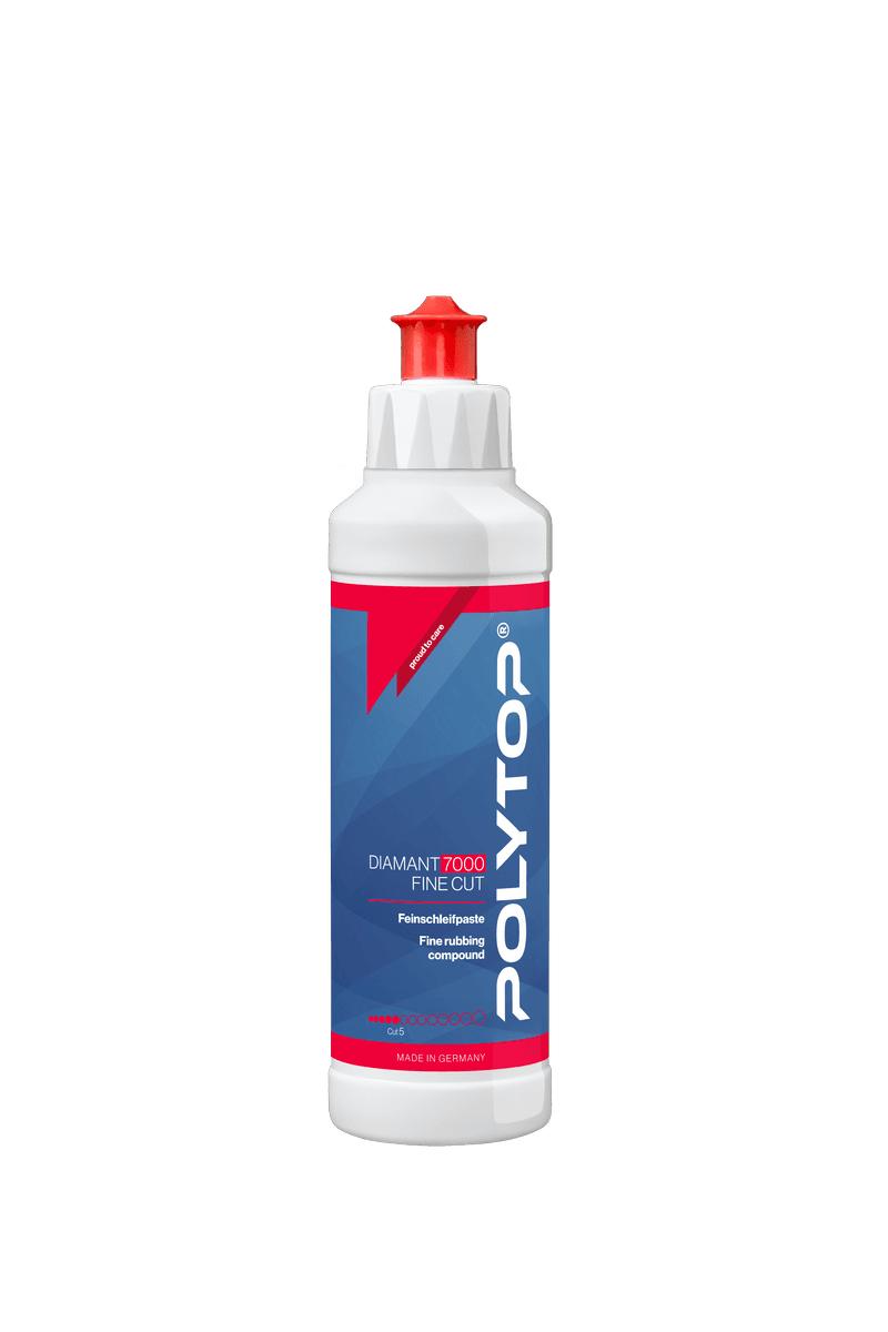 POLYTOP Diamant 7000 Fine Cut - Микроабразивная и антиголограммная полировальная паста (P5000) 250мл