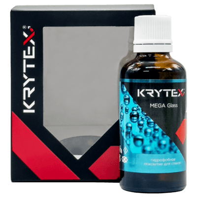 KRYTEX Защитное гидрофобное покрытие для стекла (антидождь) MEGA Glass 50мл K001G