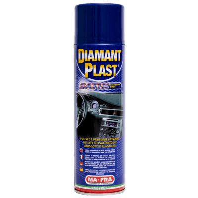 MA-FRA Полироль для пластика матовая, спрей DIAMANT PLAST SATIN 500ML