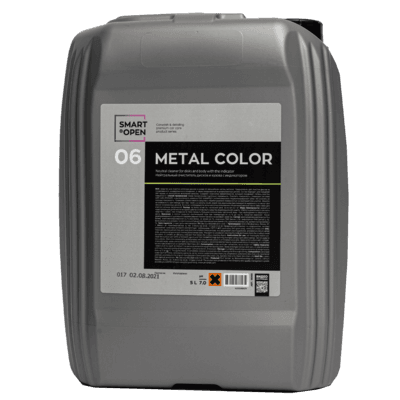 Smart Open Нейтральный очиститель дисков и кузова с индикатором Metal Color 5л