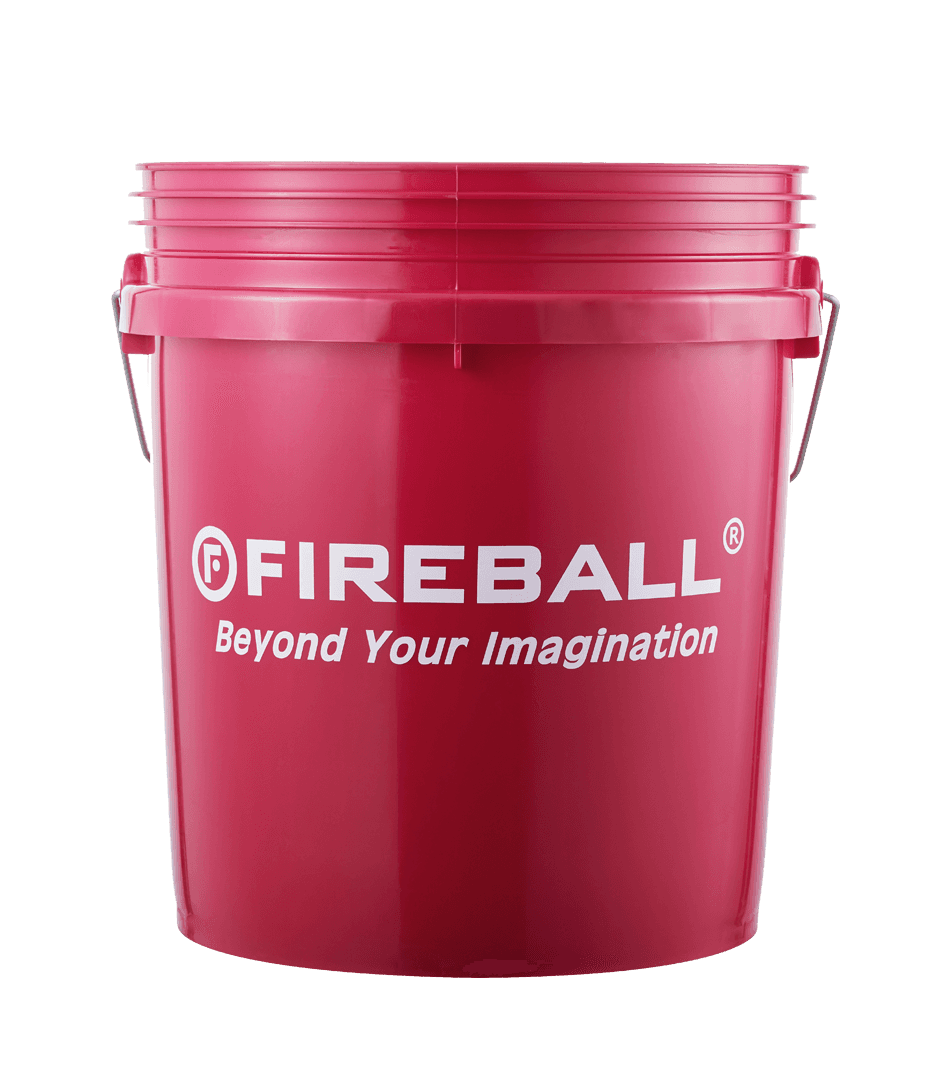 FIREBALL Ведро для мойки автомобиля 18 л (красное)