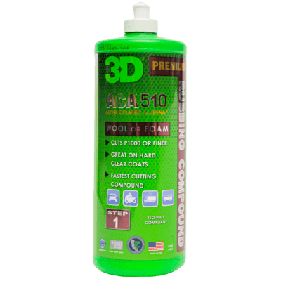 3D Полировальная паста ACA 510 Rubbing Compound 0,95л