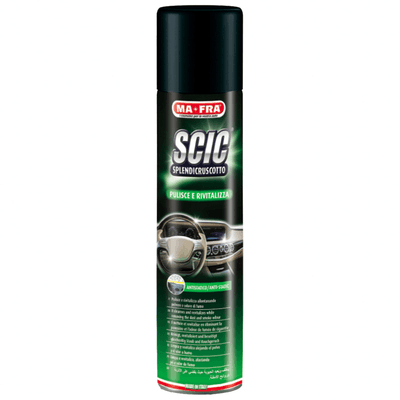 MA-FRA Защитная полироль для пластика матовая, спрей SCIC GREEN 600ML