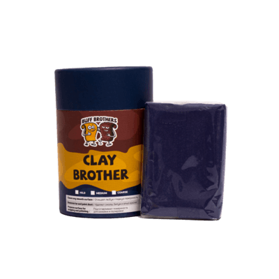 Глина полировальная абразивная BUFF BROTHERS CLAY DARK BLUE 100gr.