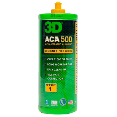 3D Паста на водной основе для низкотемпературной полировки ACA X-tra Cut Compound 0,95л