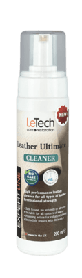 Letech Средство для чистки кожи с пенообразователем Leather Ultimate Cleaner BIOCARE FORMULA 200 мл