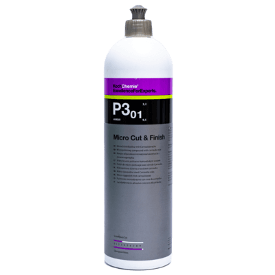 Koch Chemie MICRO CUT & FINISH P3.01(1л) - Антиголограммная финишная абразивная паста с воском карнауба