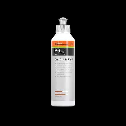 Koch Chemie One Cut & Finish P6.02 (250мл) - Высокоглянцевая полировальная паста с герметизирующим эффектом