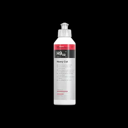 Koch Chemie HEAVY CUT H9.02 (250мл) - Абразивная полировальная паста для твёрдых лаков