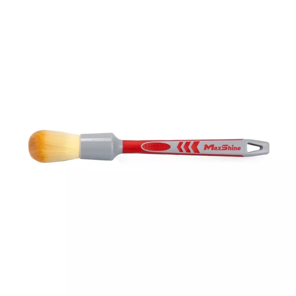 Кисть для детейлинга - Ultra Soft #M MaxShine, 22,5 см, диаметр 2,55 см, ультра-мягкая щетина,