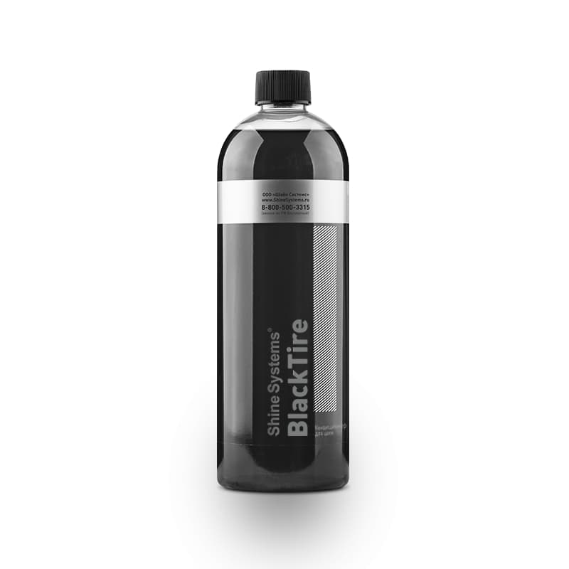 Shine Systems BlackTire - кондиционер для шин, 750 мл