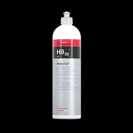 Koch Chemie HEAVY CUT H9.02 (1л) - Абразивная полировальная паста для твёрдых лаков