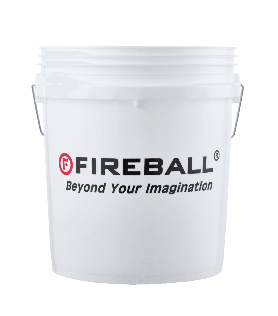 FIREBALL Ведро для мойки автомобиля 18 л (белое)