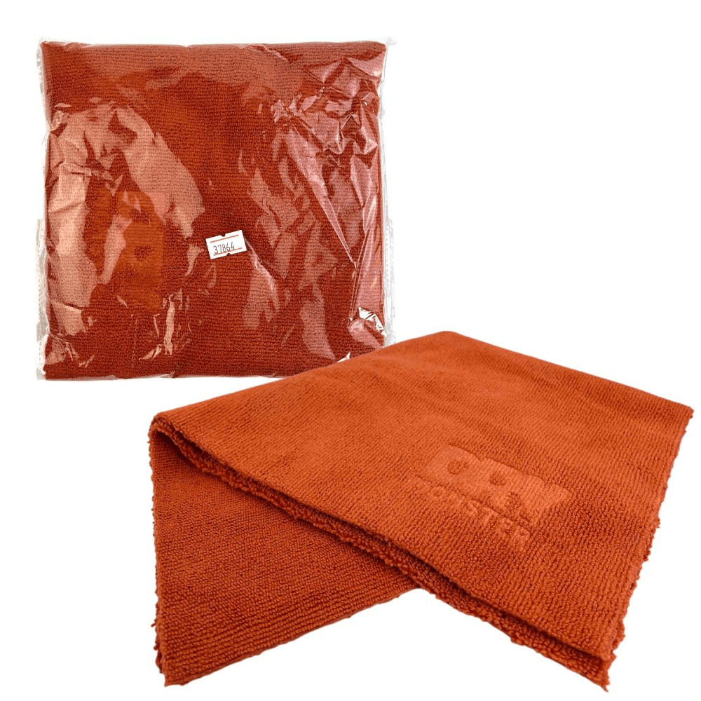 : DRY MONSTER ПОЛОТЕНЦЕ 40*40 см микрофибра для сушки авто, цвет КОРАЛЛОВЫЙ