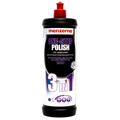 MENZERNA Низкоабразивная доводочная полировальная паста One step polish 3 in 1, 1л