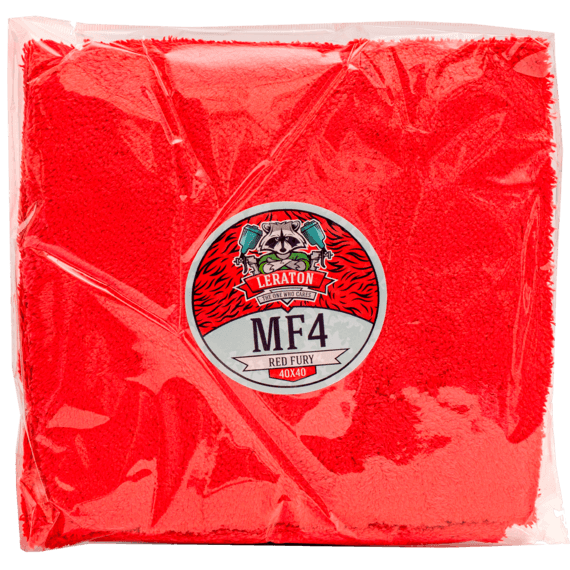 Полировальная микрофибра без краев LERATON RED FURY MF4 40x40 600 гр/м2