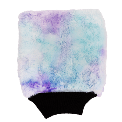 PURESTAR Color-Pop wash mitt (20x25cm) плюшевая мягкая рукавица для мойки, пурпурная PS-M-007-PURP