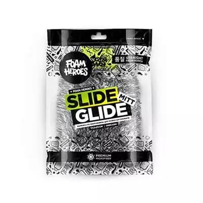 Foam Heroes Slide Glide Mitt варежка из микрофибры для мойки автомобиля 17.5х23см, 1400г/м2