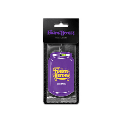 Foam Heroes Auramatica Манго и маракуйя подвесной ароматизатор