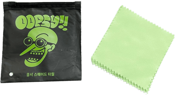 OOPSY Искусственная замша Suede 4pcs 10х10 см 4 шт