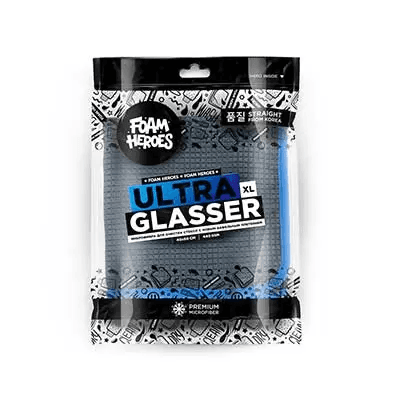 Foam Heroes Ultra Glasser микрофибра для очистки стекол с новым вафельным плетением, 60х40см