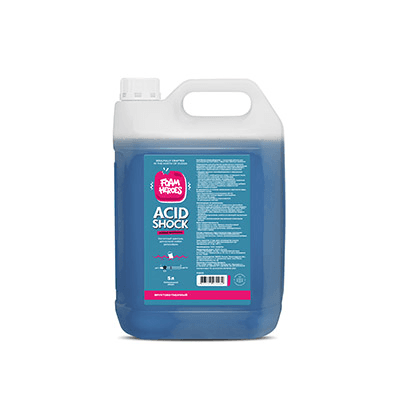 Foam Heroes Acid Shock кислотный шампунь для ручной мойки автомобиля, 5л