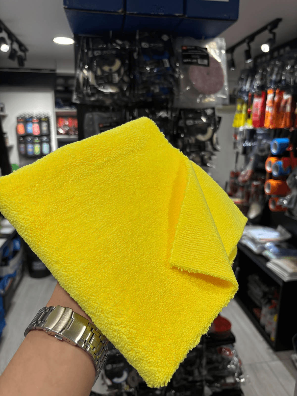 Detailing Boom Полотенце из микрофибры.Цвет желтый.Плотность 400GSM 40/40