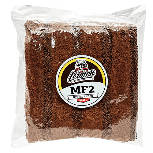 Гибридная односторонняя микрофибра для сушки Leraton Hybrid Choco MF2HC 60x50