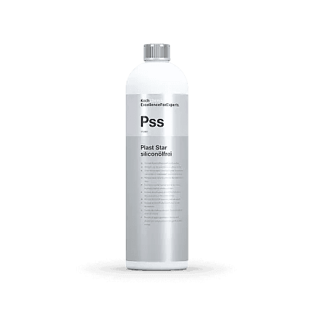 KochChemie Средство для пластика и резиновых уплотнителей Plast Star SiliconOlfrei 1л