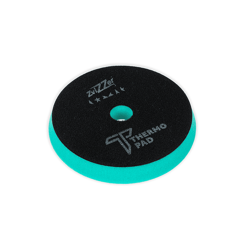 Zvizzer Thermo Pads HEAVY 155-160/20/150мм, 1 шт. Полировальный термостойкий поролоновый зелёный круг жёсткий 22 kPa