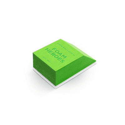 Foam Heroes Scrub Applicator XL аппликатор для глубокой очистки стекол, 8х5х3,7см