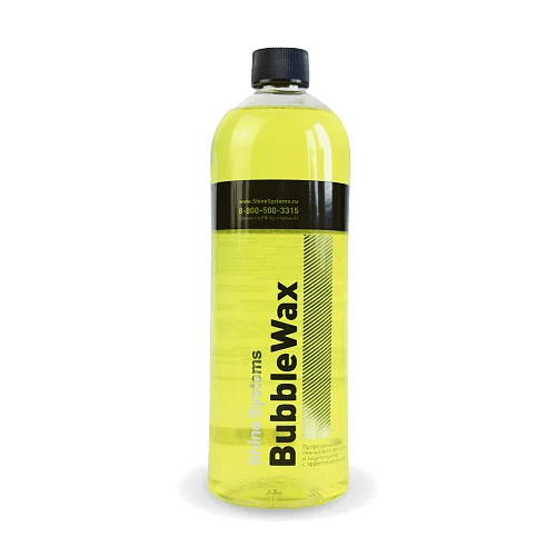 BubbleWax - профессиональный пенный воск для сушки и защиты кузова с эффектом кавитации, 750 мл