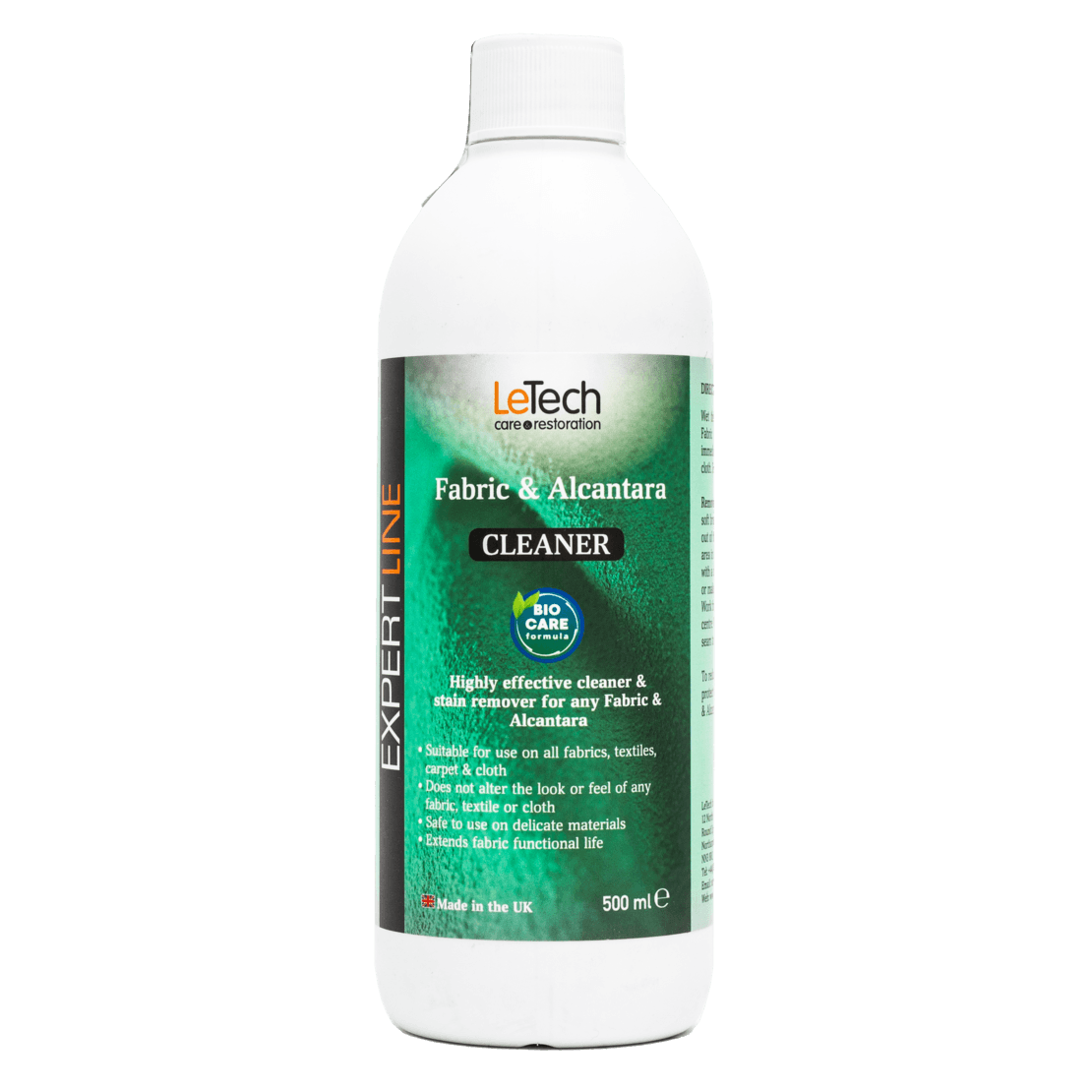 LeTech Пенный очиститель для ткани и алькантары Fabric & Alcantara Cleaner 500 мл