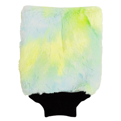 PURESTAR Color-Pop wash mitt (20x25cm) плюшевая мягкая рукавица для мойки, зеленая PS-M-007-GRN