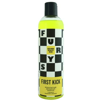 FURY'S First Kick Бесконтактный, деликатный шампунь First Kick, 500 мл