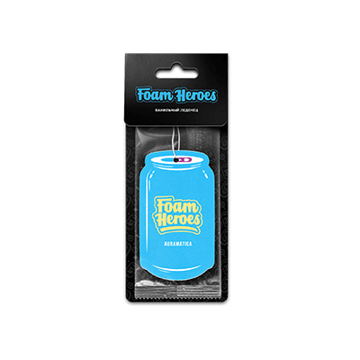 Foam Heroes Auramatica Ванильный леденец подвесной ароматизатор
