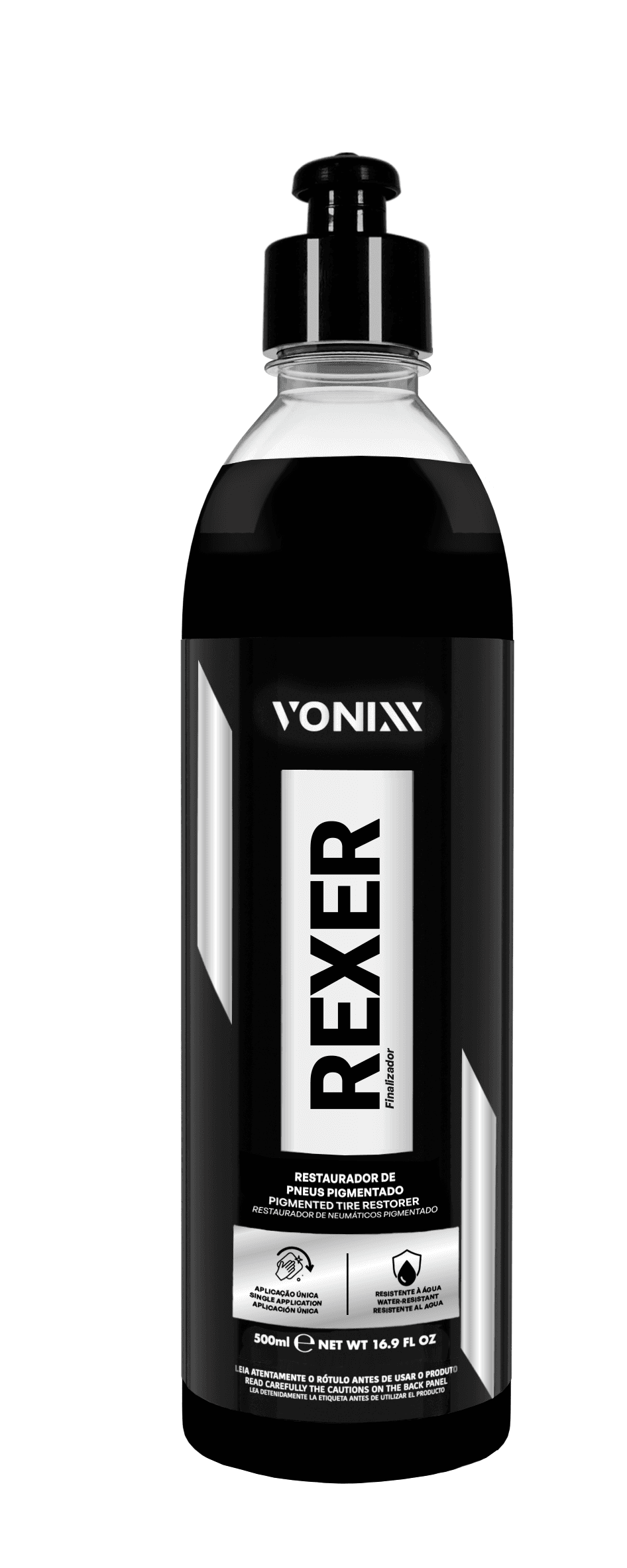 Пигментированный чернитель, восстановитель шин REXER VONIXX, 500 мл