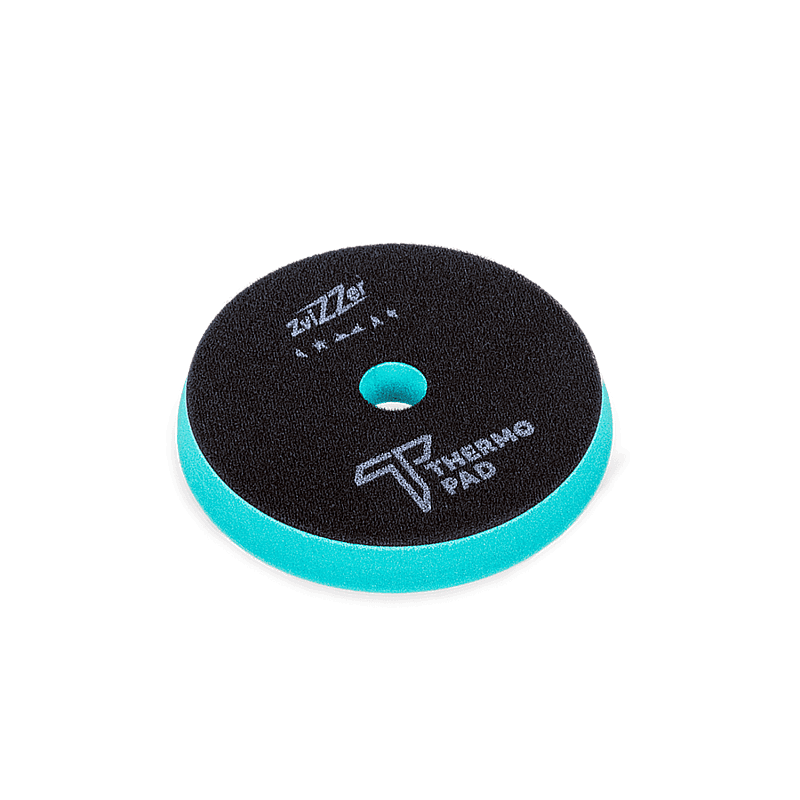 Zvizzer Thermo Pads HEAVY 130-140/20/125мм, 1 шт. Полировальный термостойкий поролоновый зелёный круг жёсткий 22 kPa