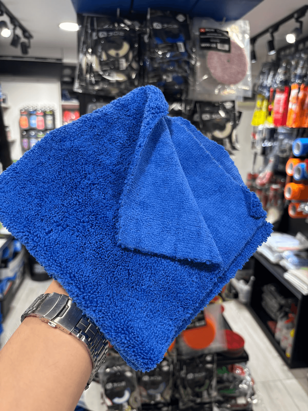 Detailing Boom Полотенце из микрофибры.Цвет синий.Плотность 400GSM 40/40