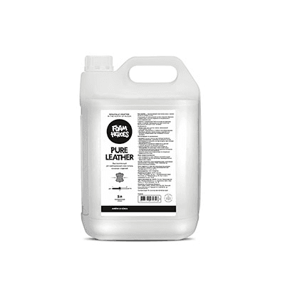 Foam Heroes Pure Leather деликатный очиститель кожи, 5л
