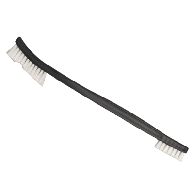 Мини щетка двухсторонняя мягкая, белая щетина LERATON DOUBLE SIDE SOFT MINI BRUSH BR17