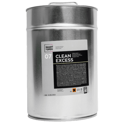 Smart Open Деликатный очиститель битума, смолы и реагента Clean Excess 5л